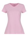 Goedkope Dames T-shirt Build Your Brand Basic Tee Soft Pink